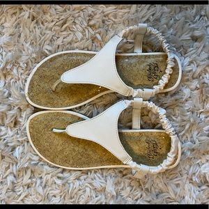 Kids White Sandals